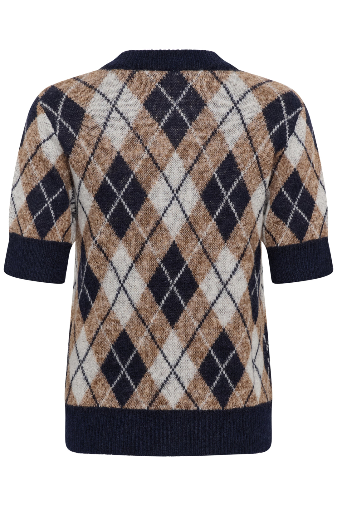 KAharlow Pullover - Graphite M/DesertTaupe M/Chalk