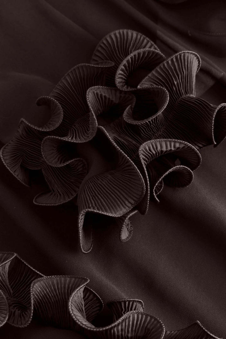 Latanietta Blouse - Brown