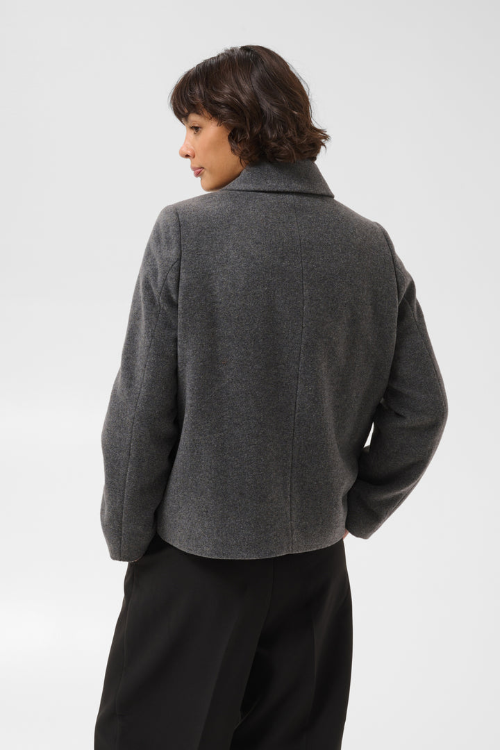Lamilla Outerwear - Medium Grey Melange