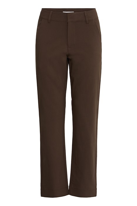BYDIXI STRAIGHT PANTS - Chicory Coffee