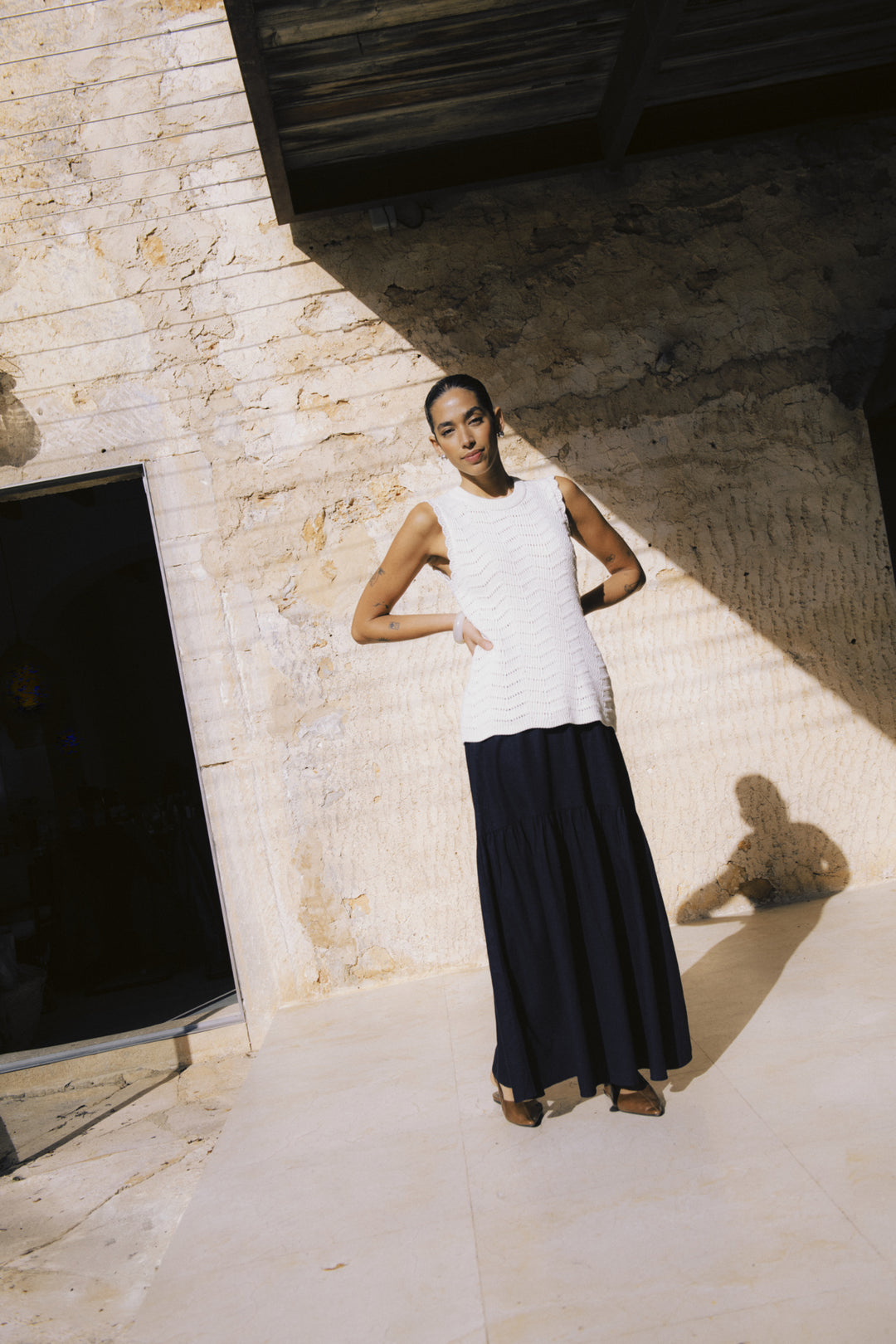 BYFALAKKA BOHO SKIRT - Meteorite