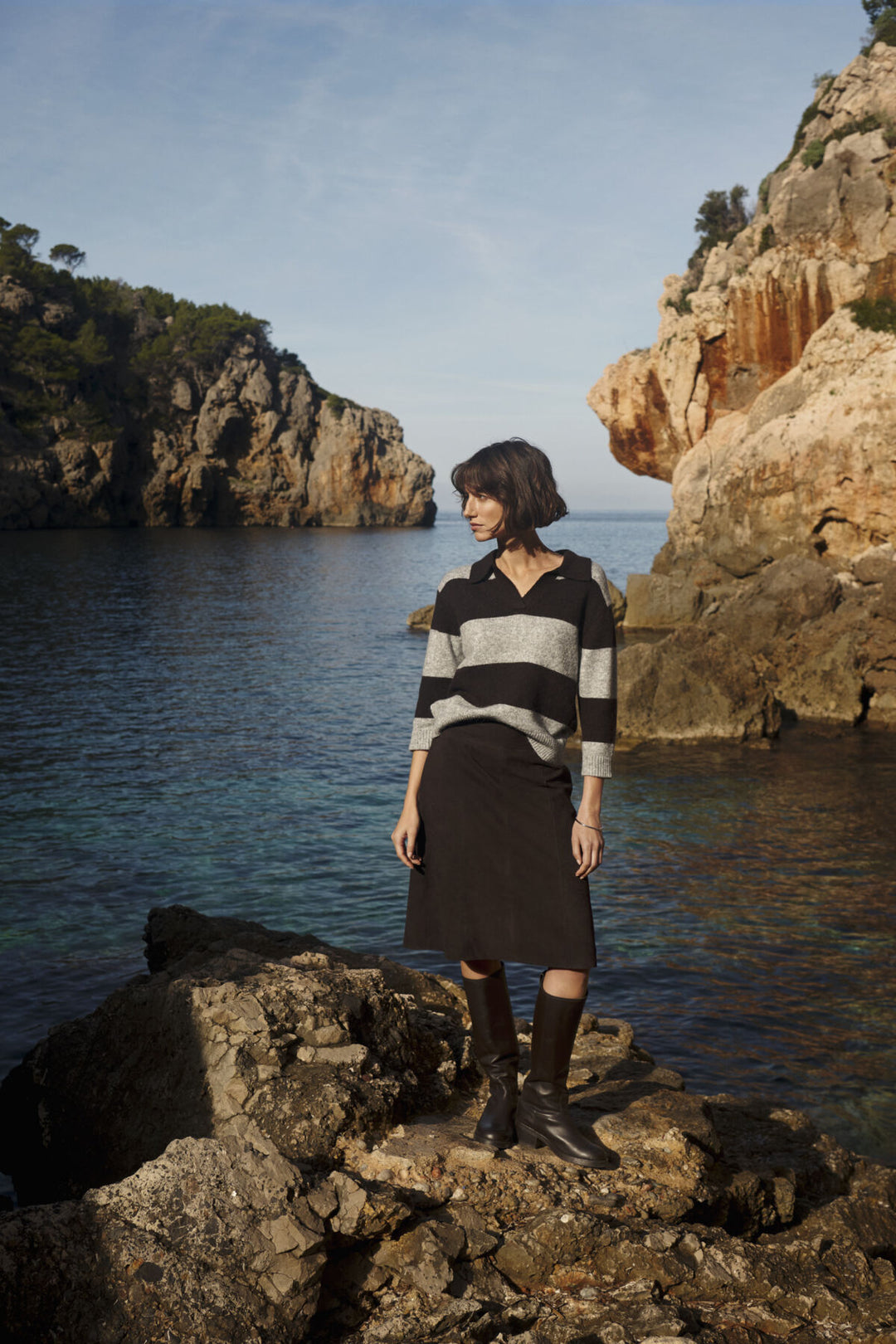 Cimia Leather Skirt - Molè