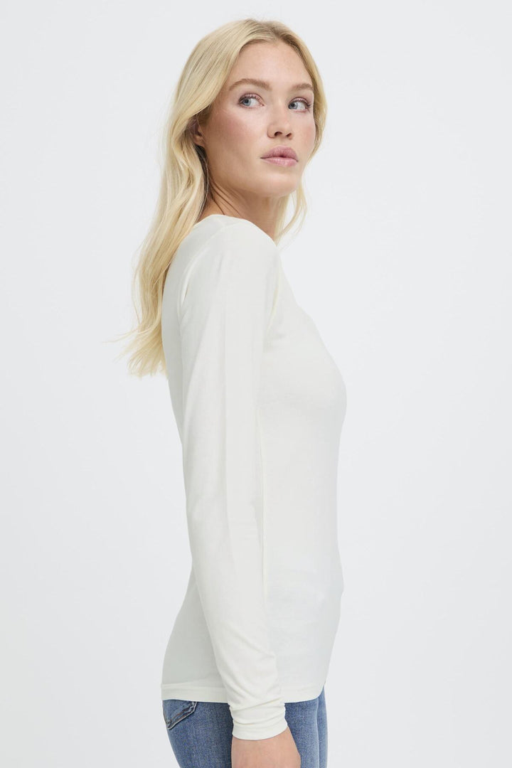 BYPAMILA LS T-SHIRT -Off White
