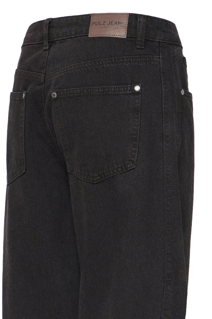 PZDORIT HighWaist JEANS BARREL LEG - Espresso