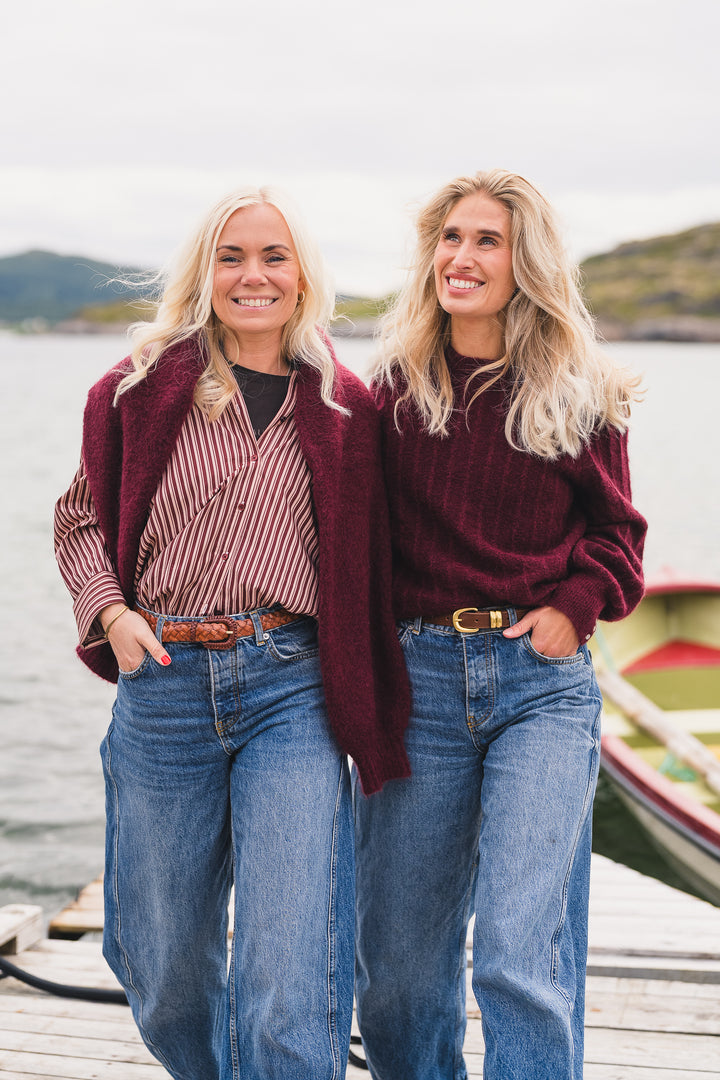 Ida Maja Shirt - Rose/choco