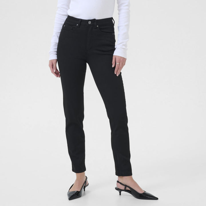 KAwillow HighWaist Slim Fit Jeans - Black deep