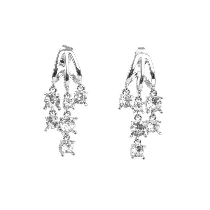 Butterflies Earring m/Tone Damli - Silver