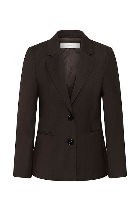 CADIE MEL CORE BLAZER - Chocolate Brown Melange