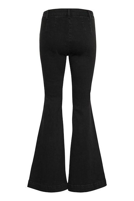 Ayo 170 High Bootcut Y - Black Wash