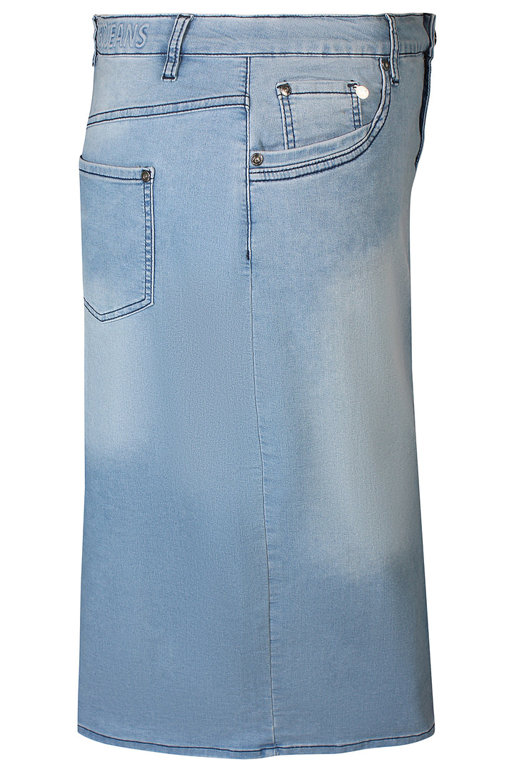 Fay 784 Skirt -  Light Blue Denim