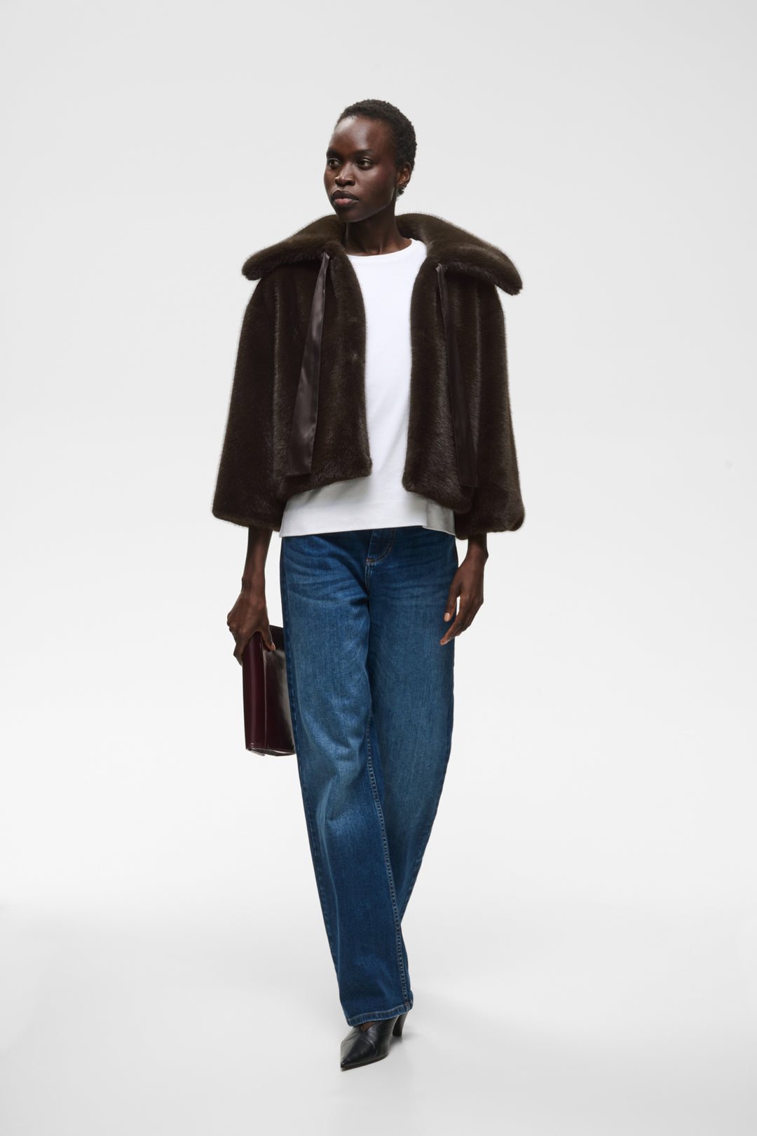 YASMINAH JACKET - Chocolate Brown