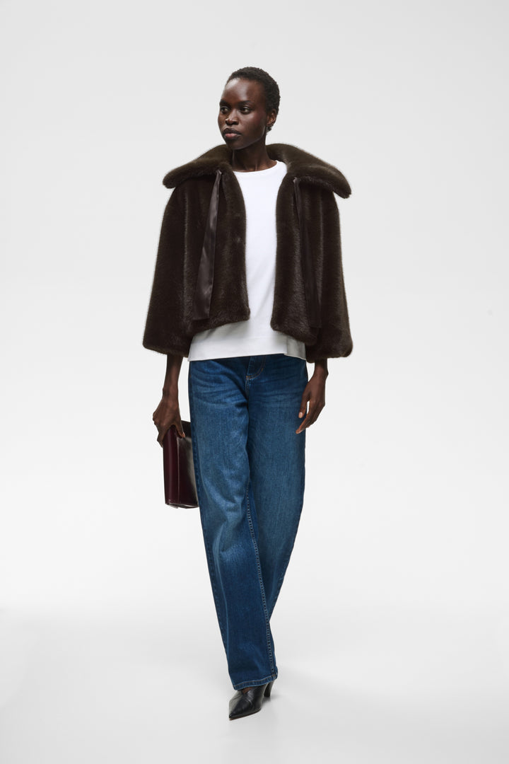 YASMINAH JACKET - Chocolate Brown