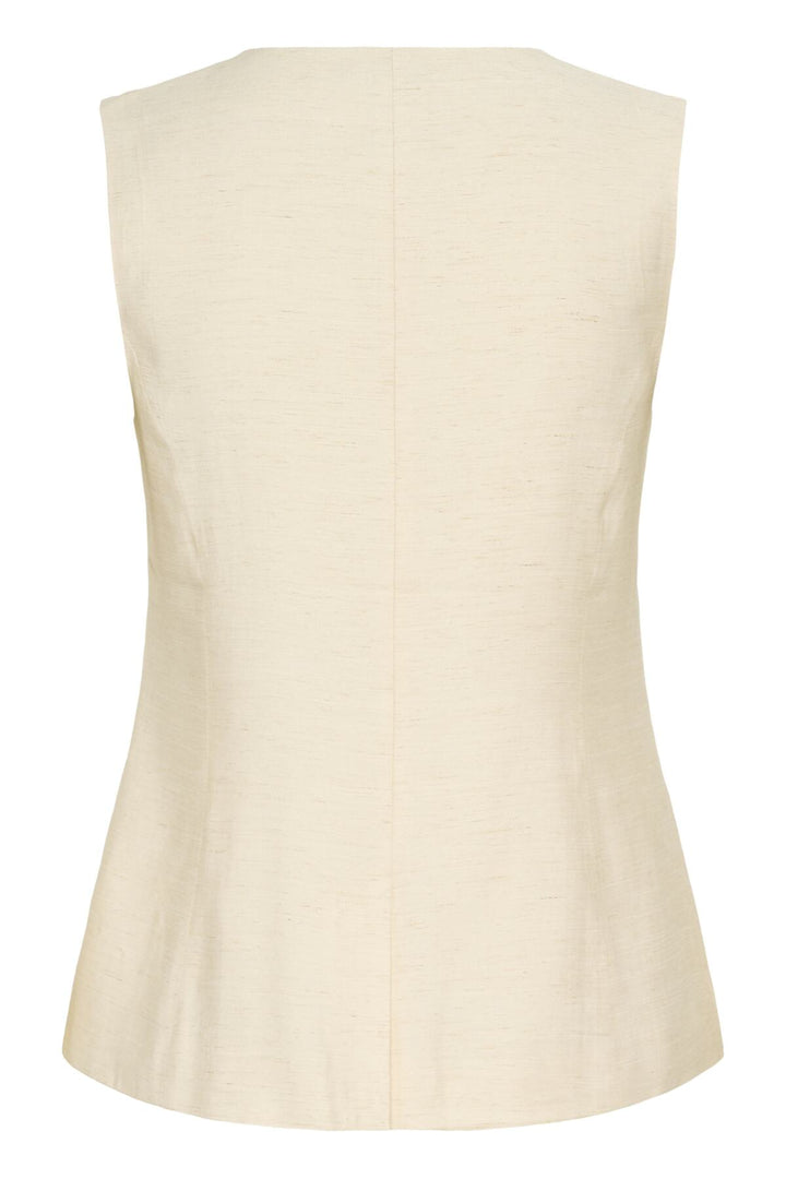 KAannetta Waist Coat - Feather Gray Melange