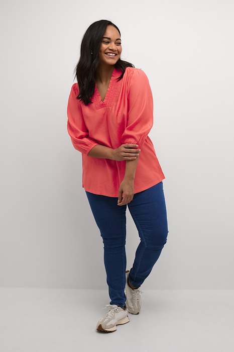 KCdania Blouse - Cayenne