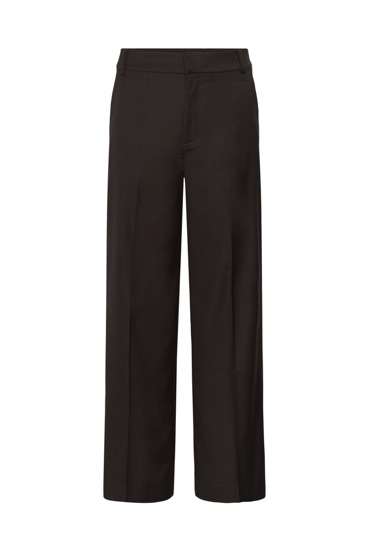 CADIE MEL CORE PANT - Chocolate Brown Melange