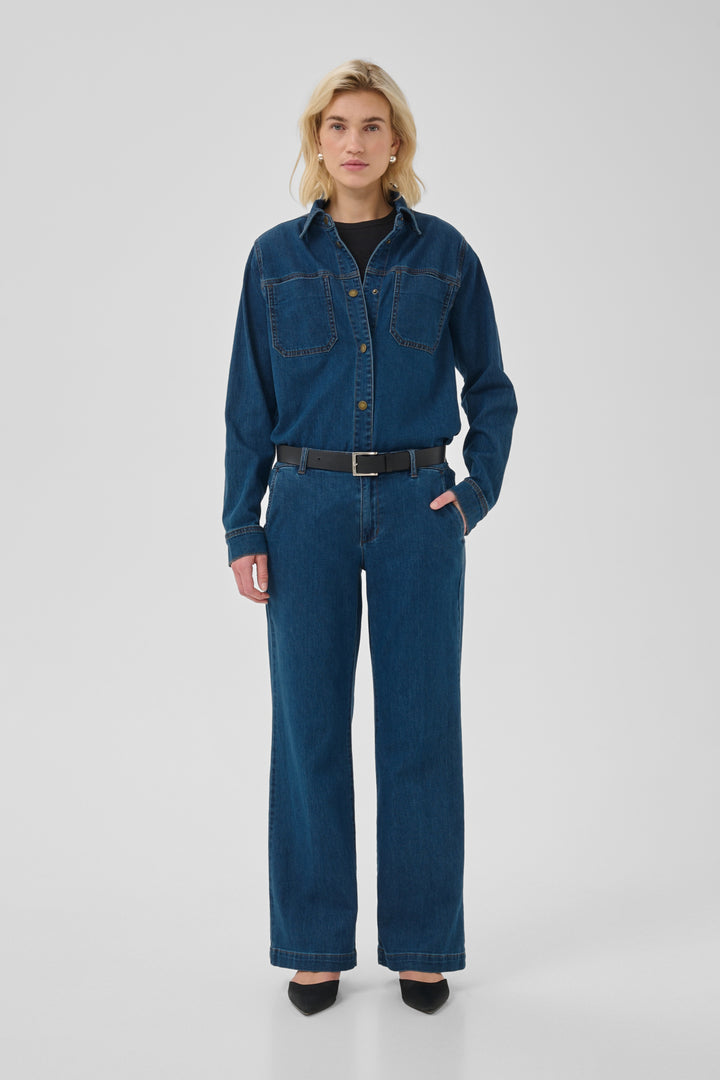 30 THE LARA 115 PANT - Medium Clear Blue Wash