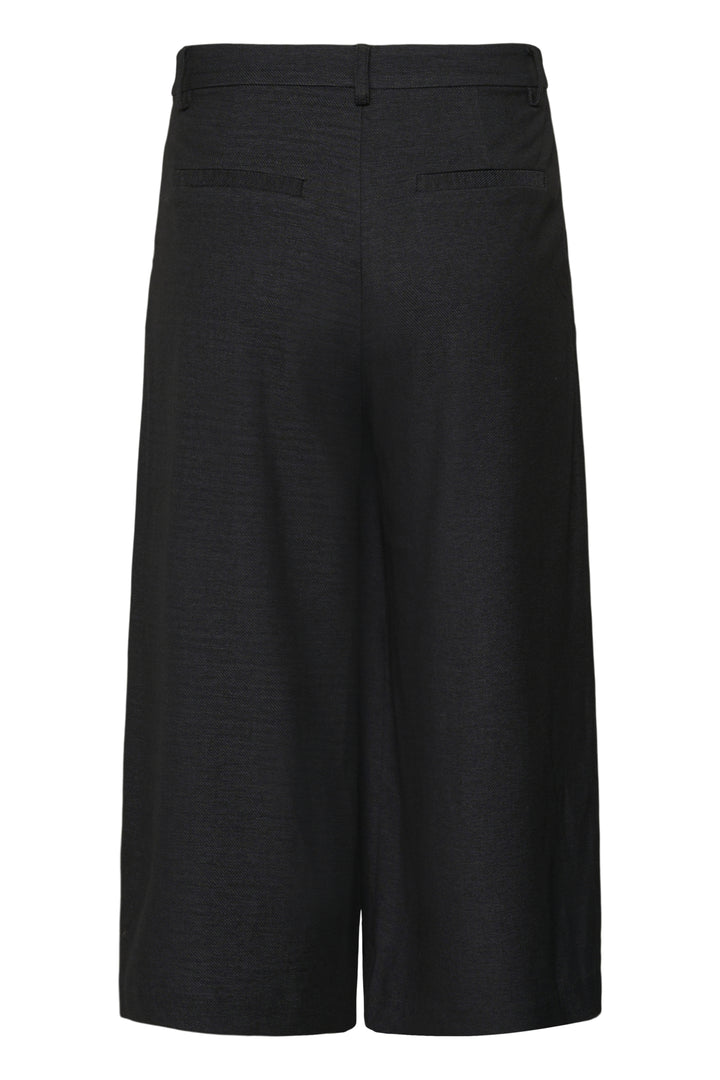 KAgabby Culotte Pants - Dark Grey Melange