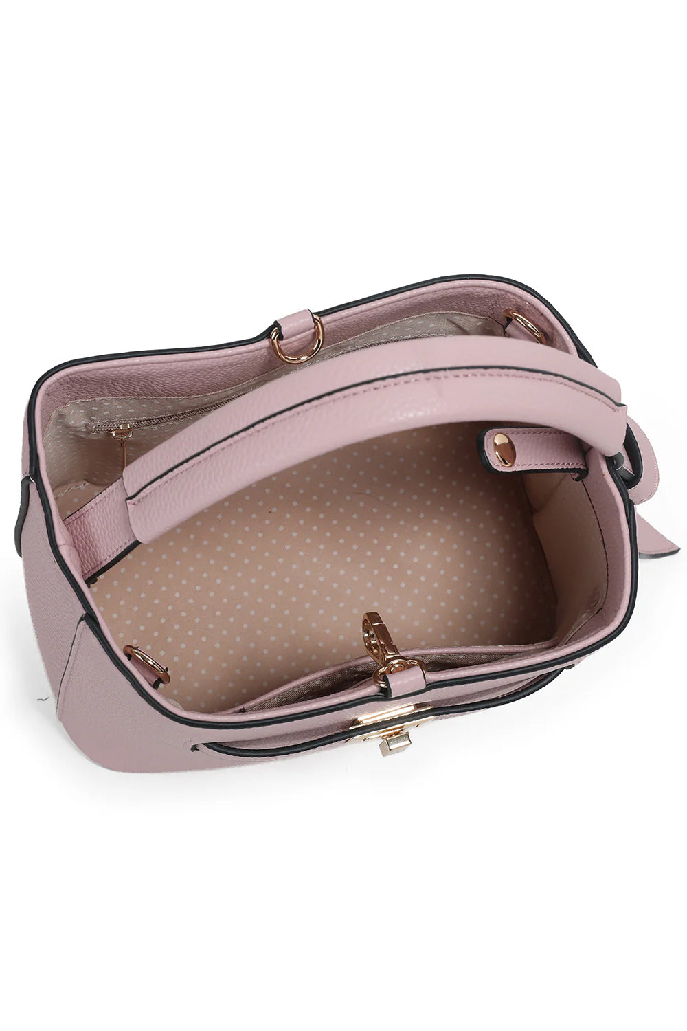 Joy Liten Bucketbag - Lys Rosa