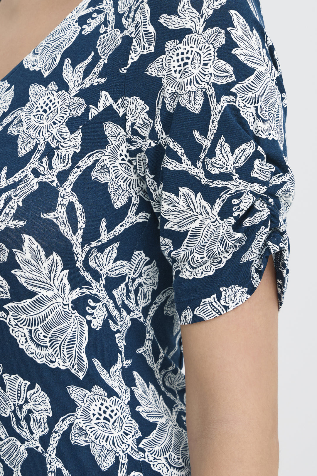 FRAMY Dress 2 - S. BLOOM NAVY