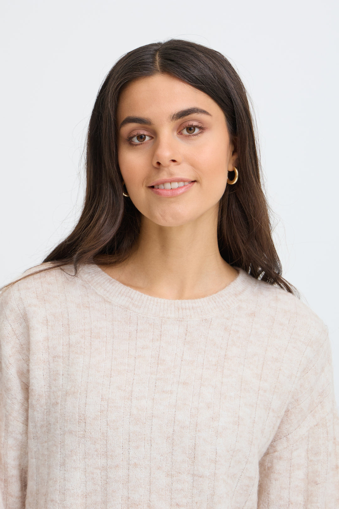 FRSANNY Pullover - Oatmeal Melange
