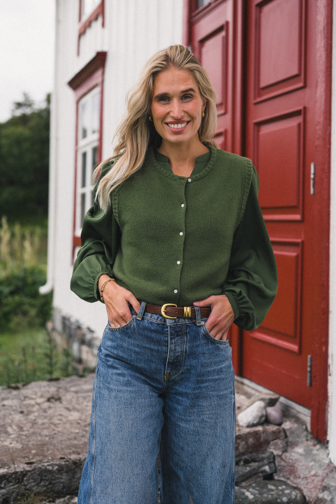 Ina Emma Vest - Chive