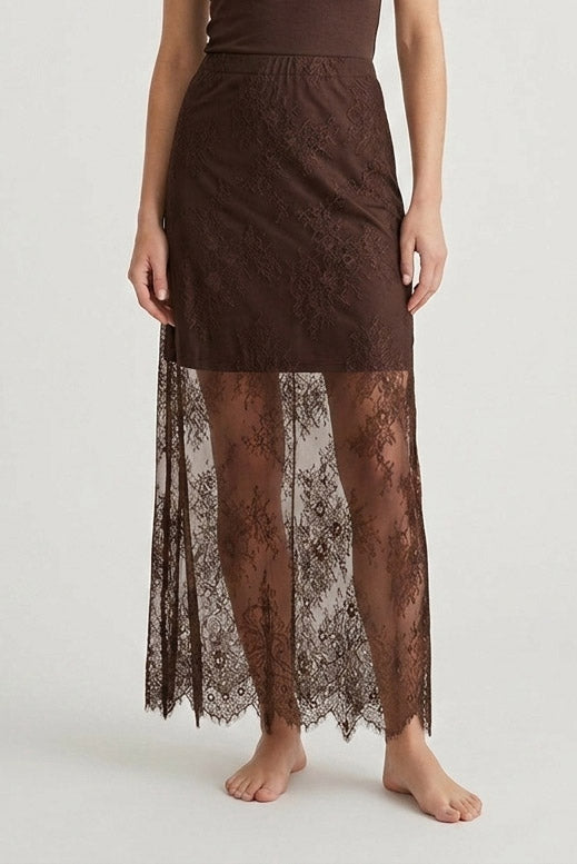 Dusty HighWaist Skirt - Delicioso