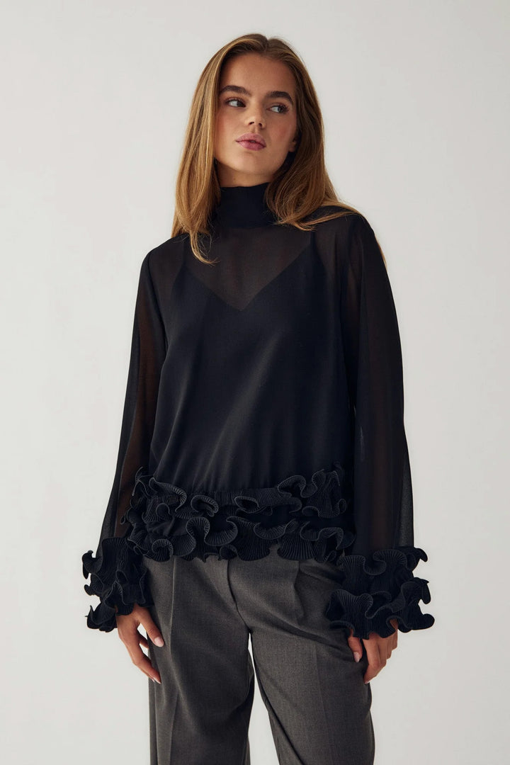 Latanietta Blouse - Black