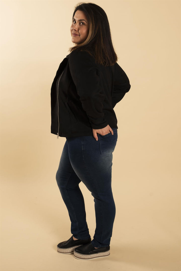 Faan Biker Jacket - Black