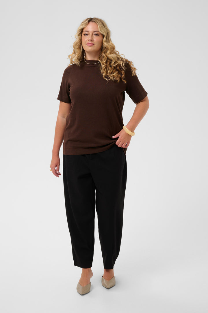 KClizzy Boatneck Pullover - Coffee Bean