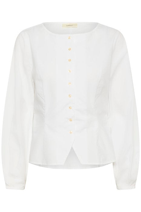 LELO FITTED SHIRT - Pure White