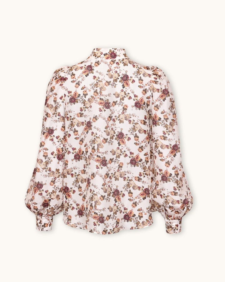 Organza Blouse - Vintage Bouquet