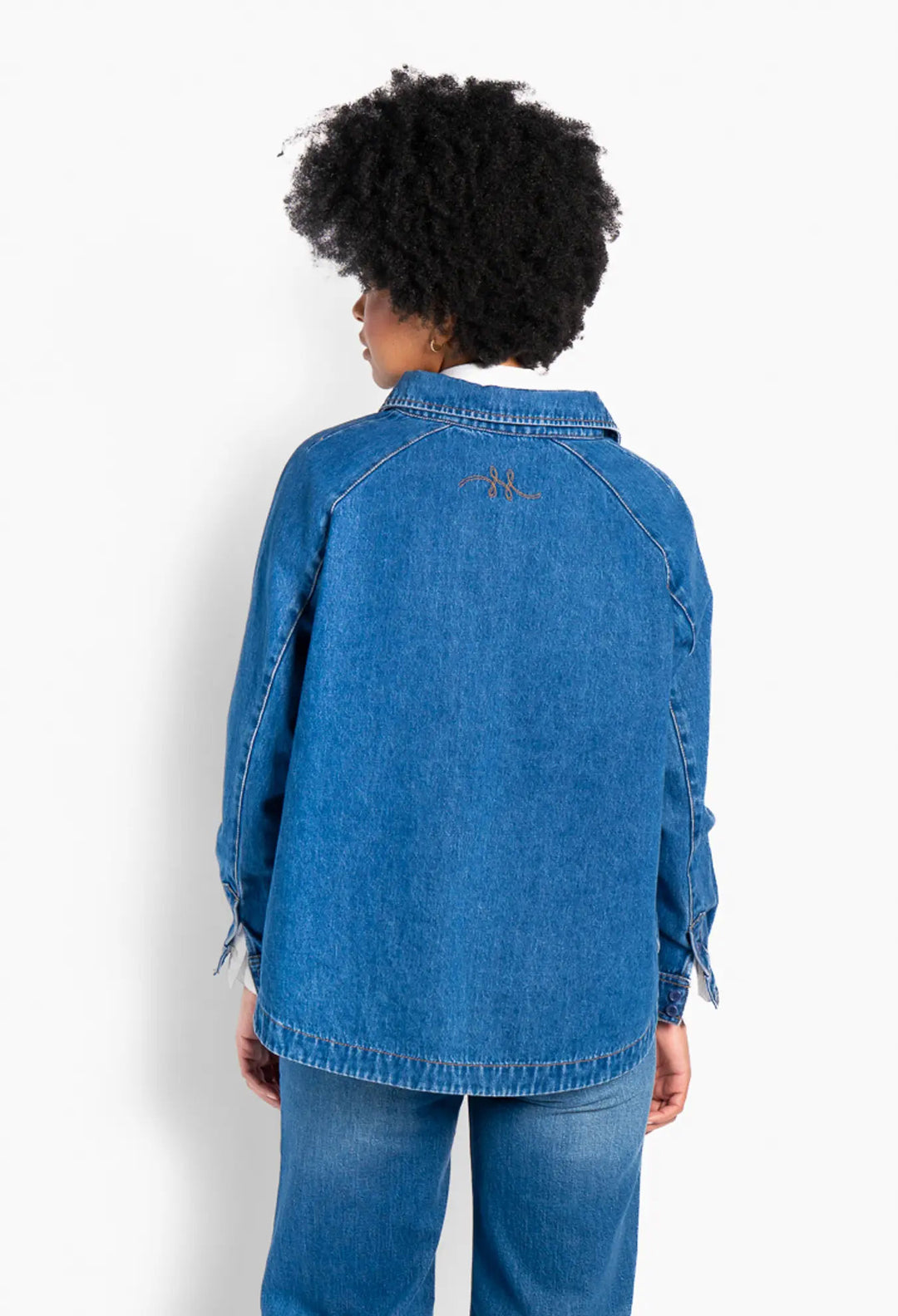 Kylie Blue Shirt - Med. Blue Denim