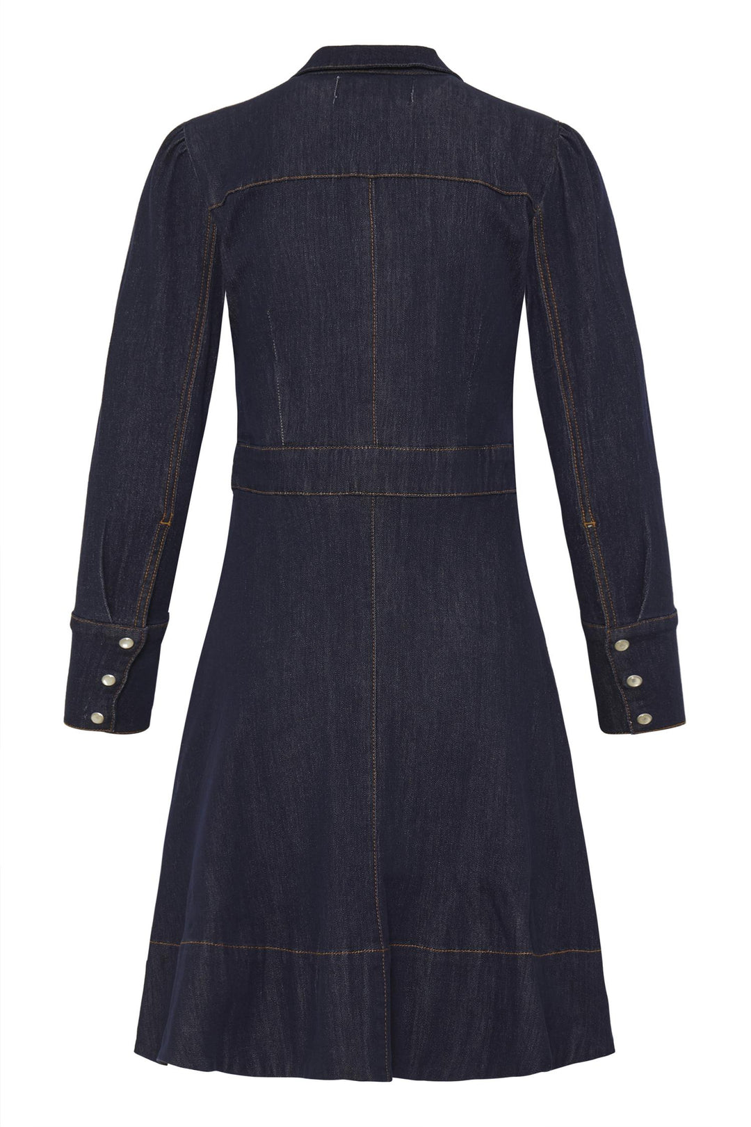 BYKANEA SHIRT DRESS - Dark blue denim