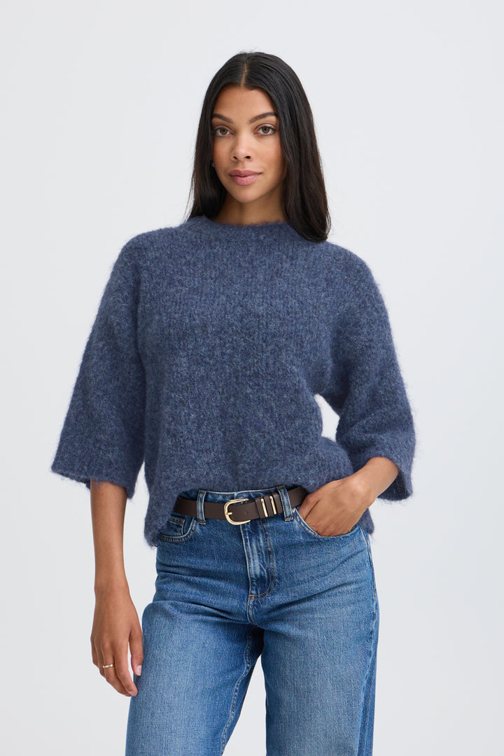 BYNYLA JUMPER - Blue Horizon Melange