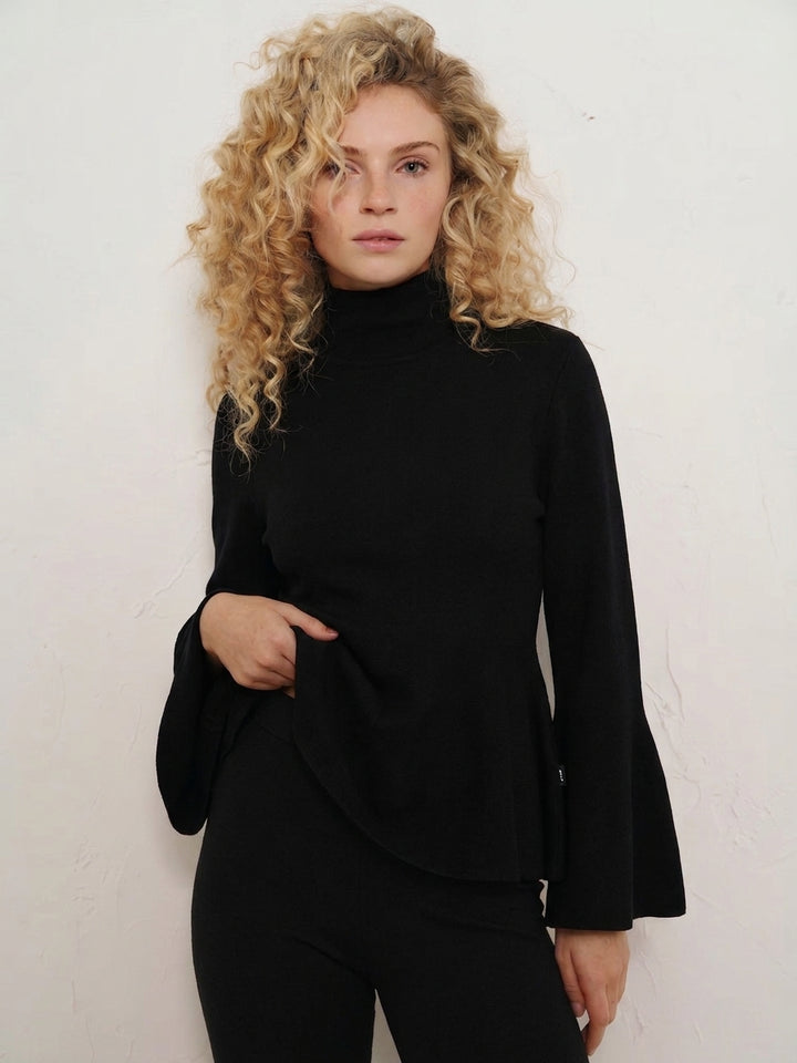 Adelyn Merino Knit - Black