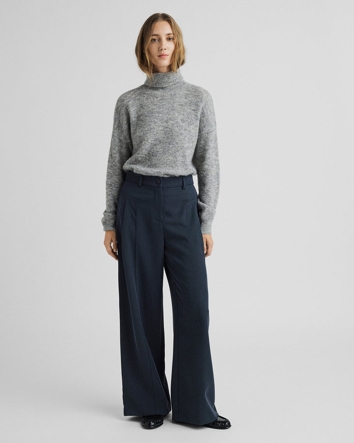 Lauretta HighWaist Pants - Indigo Ink.
