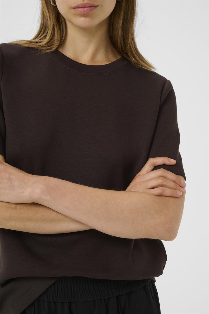 Vincent Karmen T-shirt - Chocolate Brown