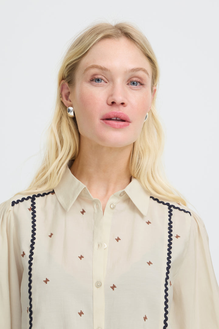 BYIRISA SHIRT - Birch
