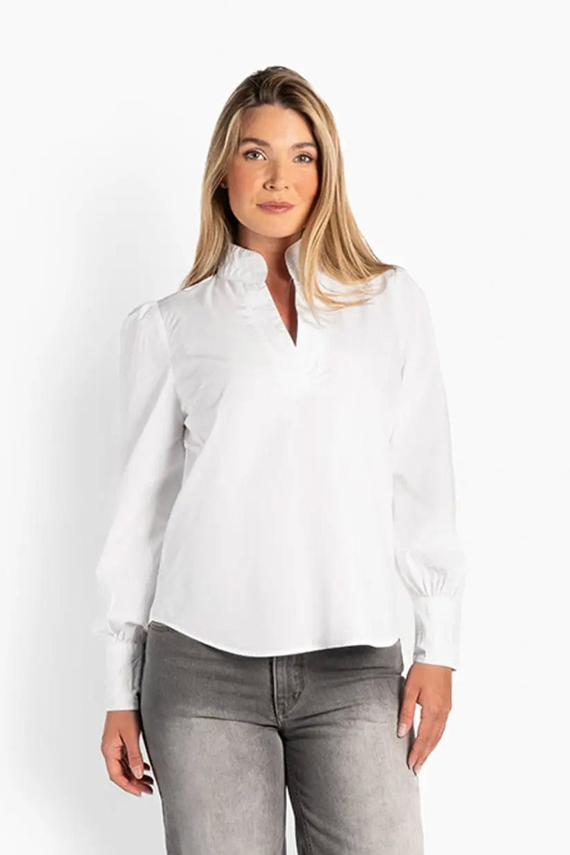 MIE Blouse - Optical White