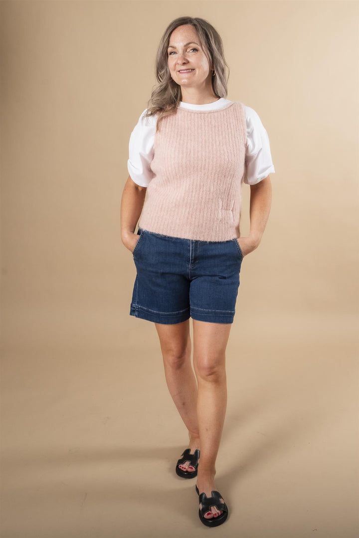 Adrienne Top - Rose Smoke