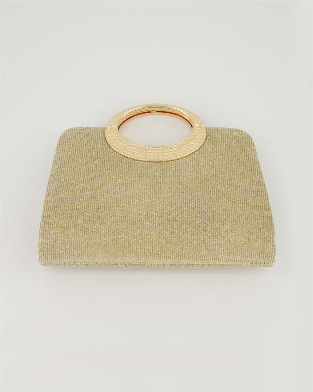 Cindra Golden Purse - Gold