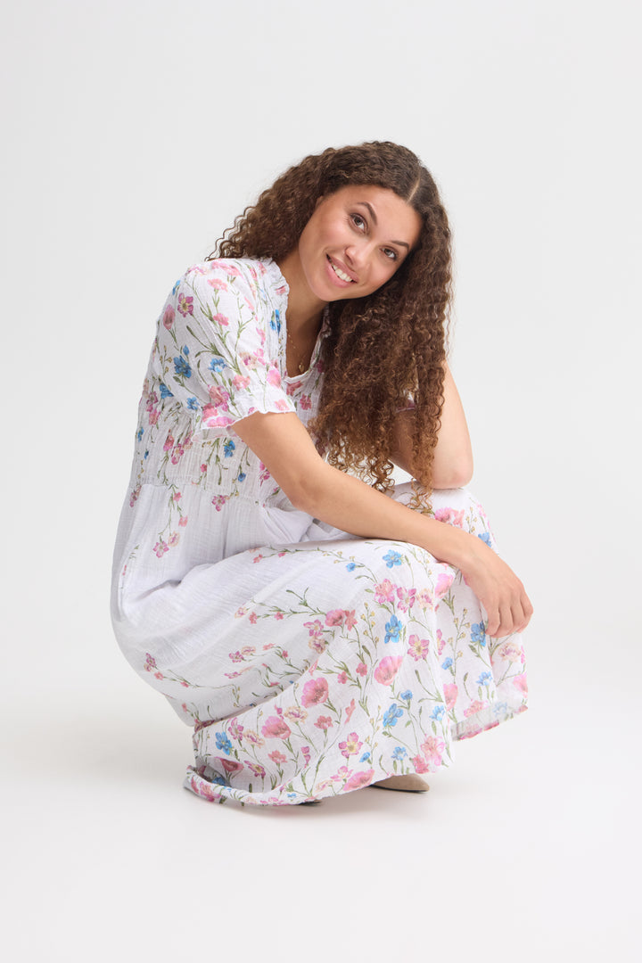 ALEXA Flower Dress  - Snow White