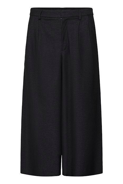 KAgabby Culotte Pants - Dark Grey Melange