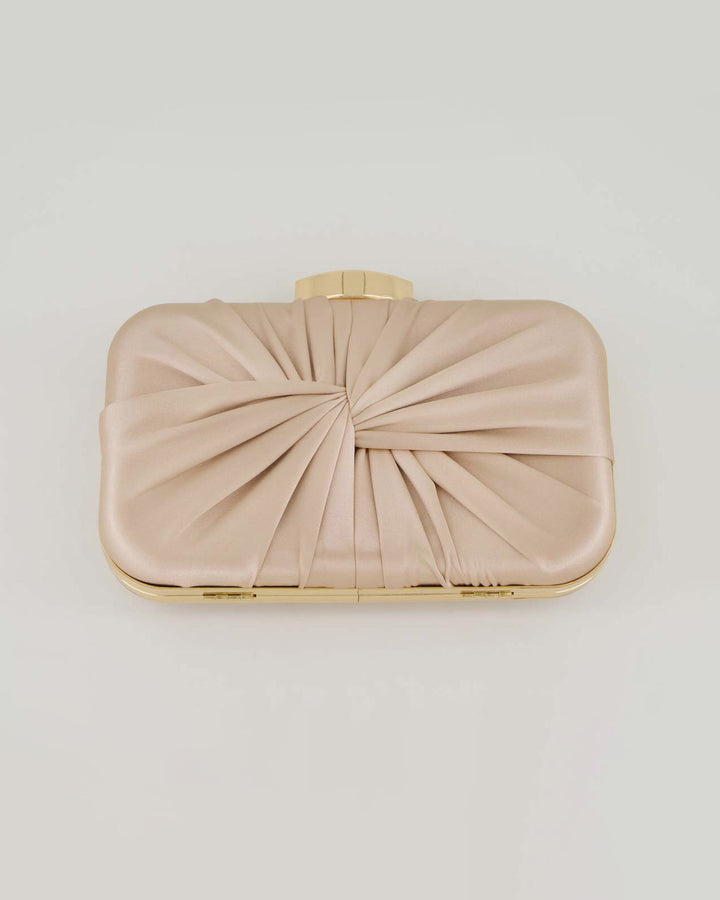 Cameron Clutch Satin - Lt. Pink