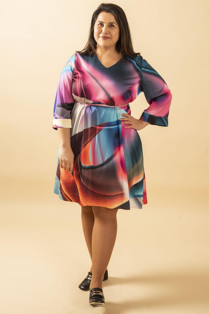 Tia Dress - Multi Colour