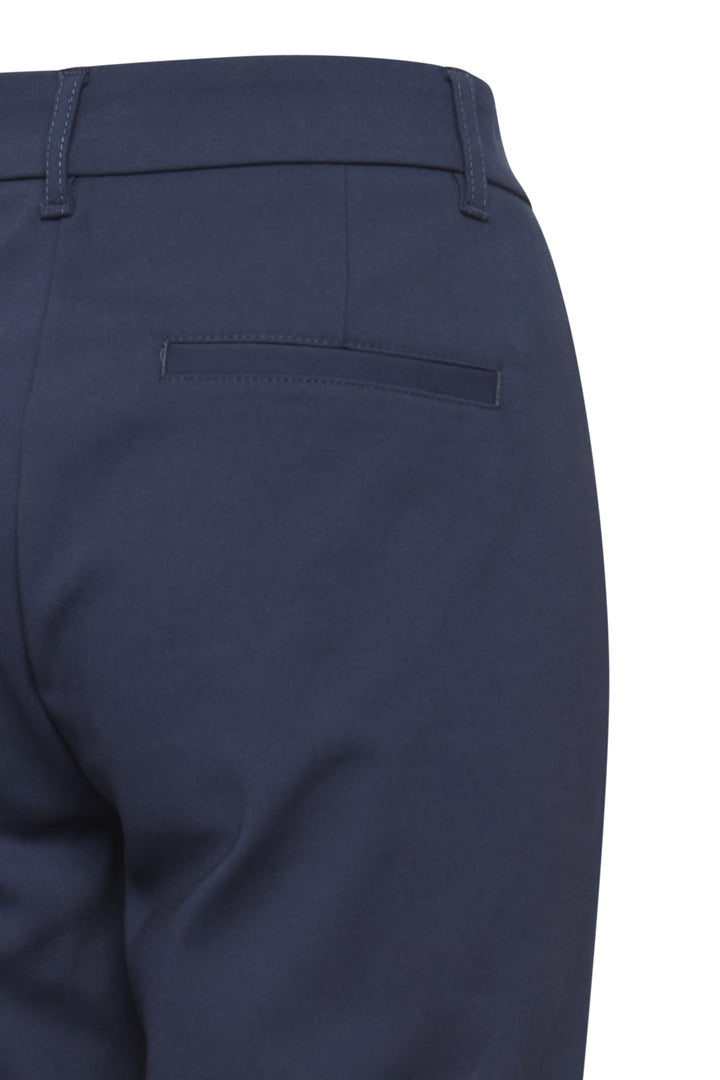 PZBINDY HighWaist Pant Ankl. Skinny Leg - Dark Sapphire