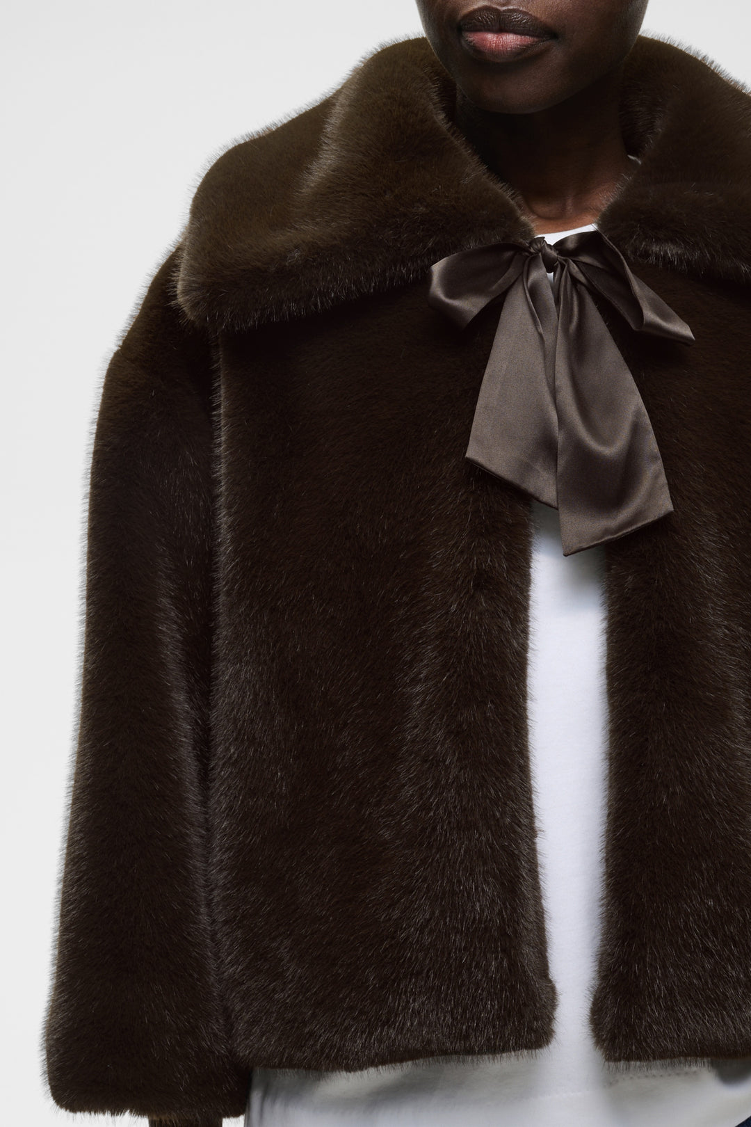 YASMINAH JACKET - Chocolate Brown