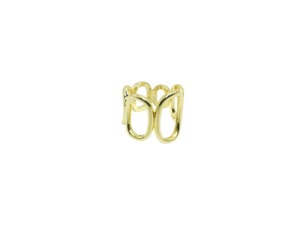 Skjerf Ring - Gull