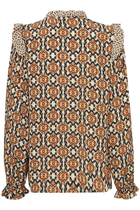 ALORA BLOUSE - Pumice Stone