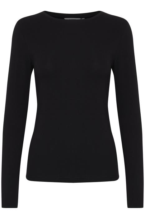 BYPAMILA LS T-SHIRT - JERSEY - Black